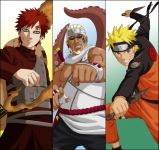 Gaara-Killer Bee-Naruto